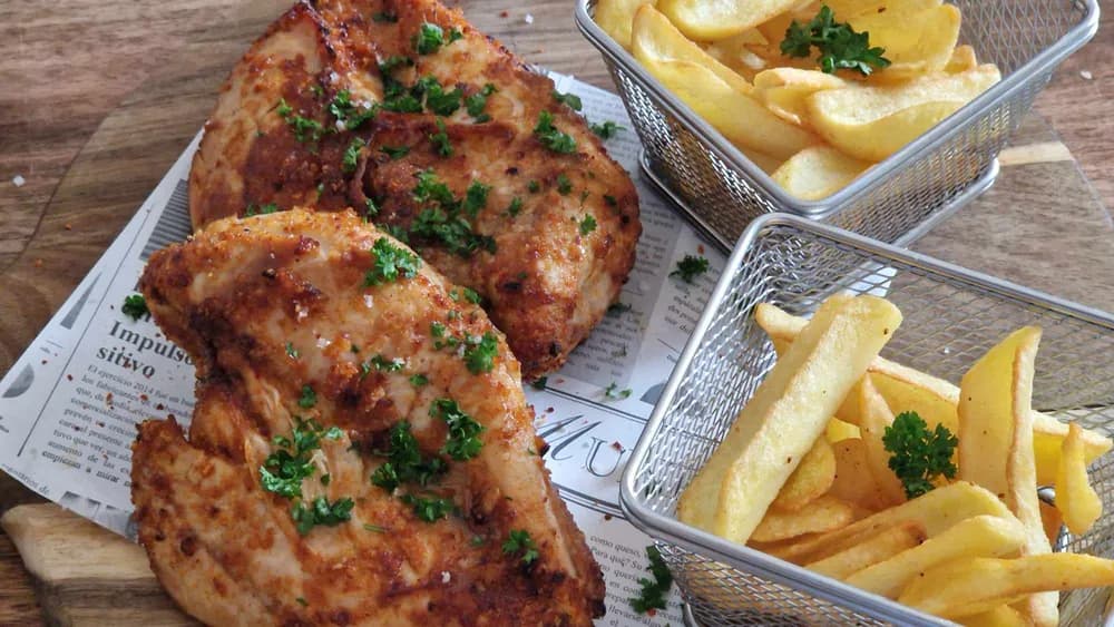 Image Blancs de Poulet Marinés au Paprika