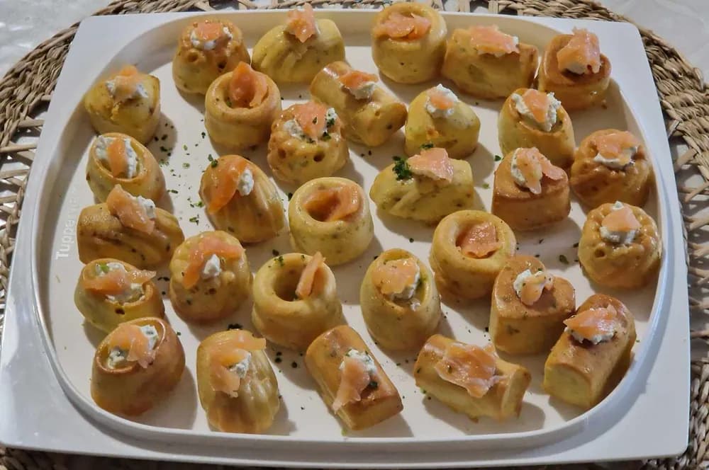 Image Bouchées Boursin Saumon