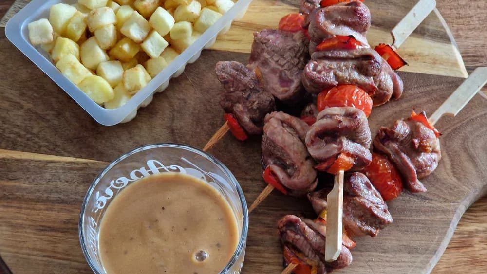 Image Brochettes de Filet de Canard