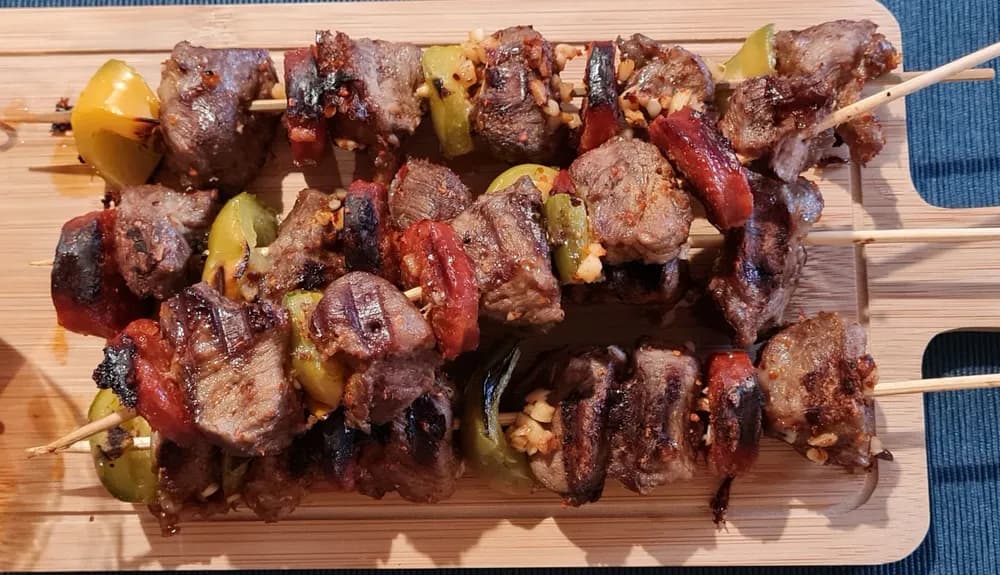 Image Brochettes de Joues de Porc