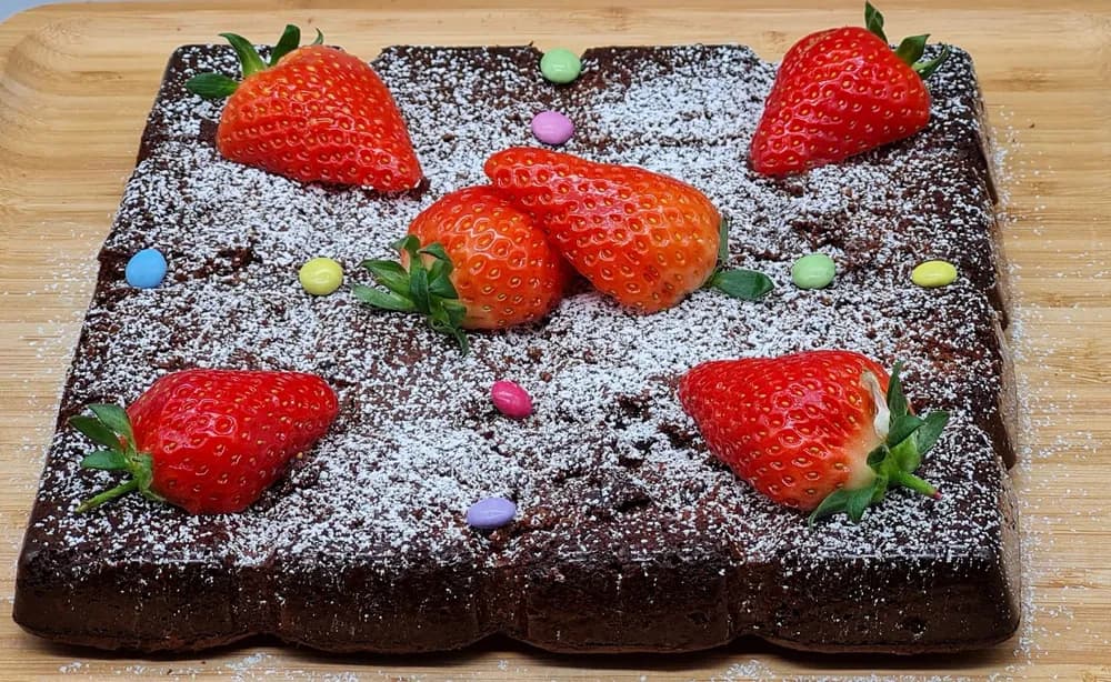 Image Brownie Chocolat Noix de Coco