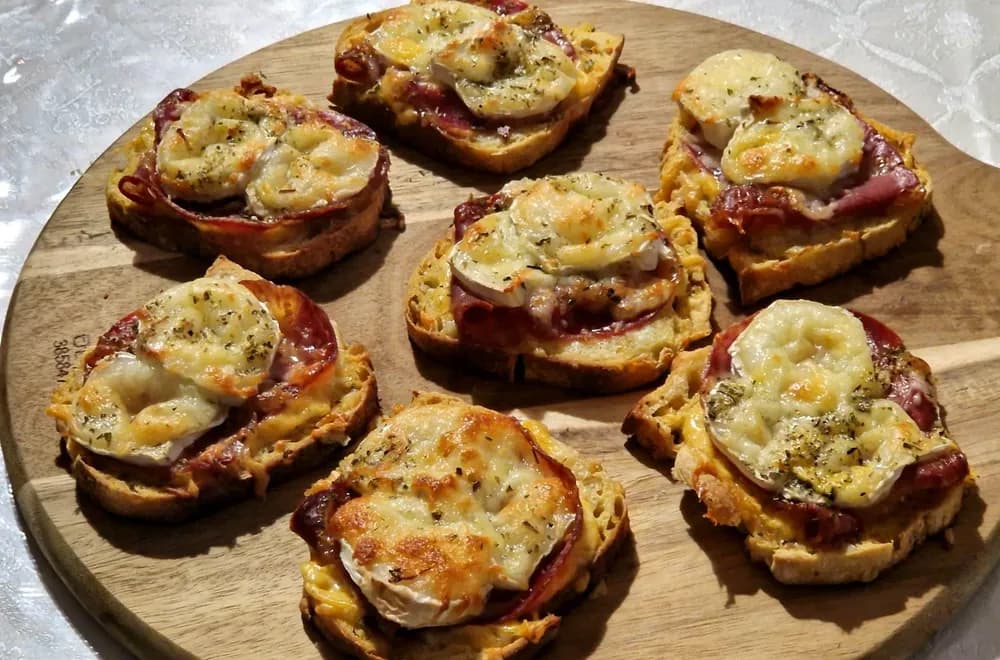 Image Bruschetta de Maïs Coppa Chèvre