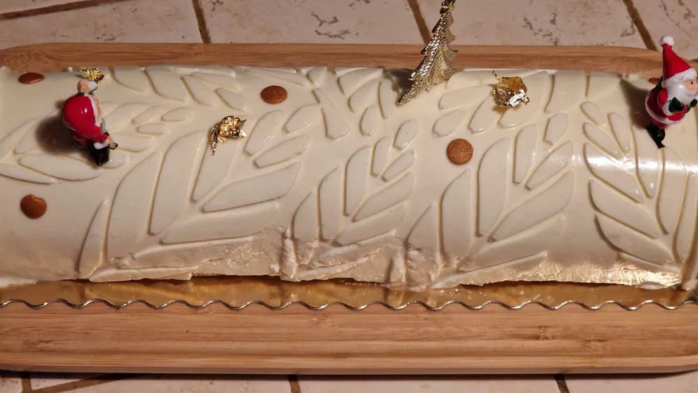 Image Bûche des Iles Coco Ananas