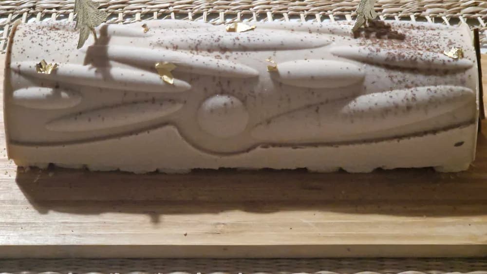 Image Bûche Poire Chocolat