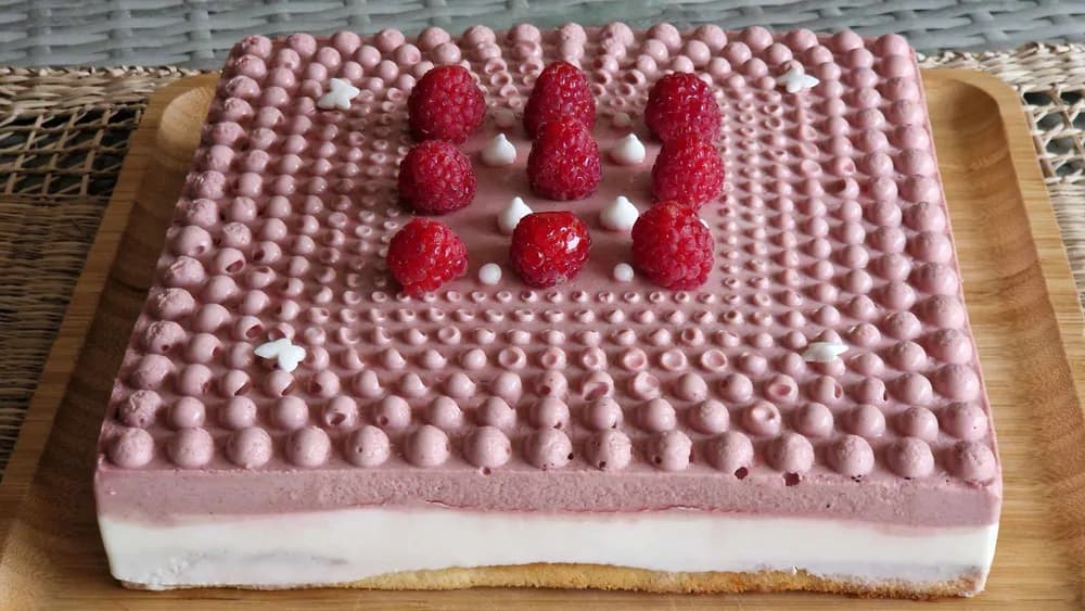 Image Cheese Cake Framboises