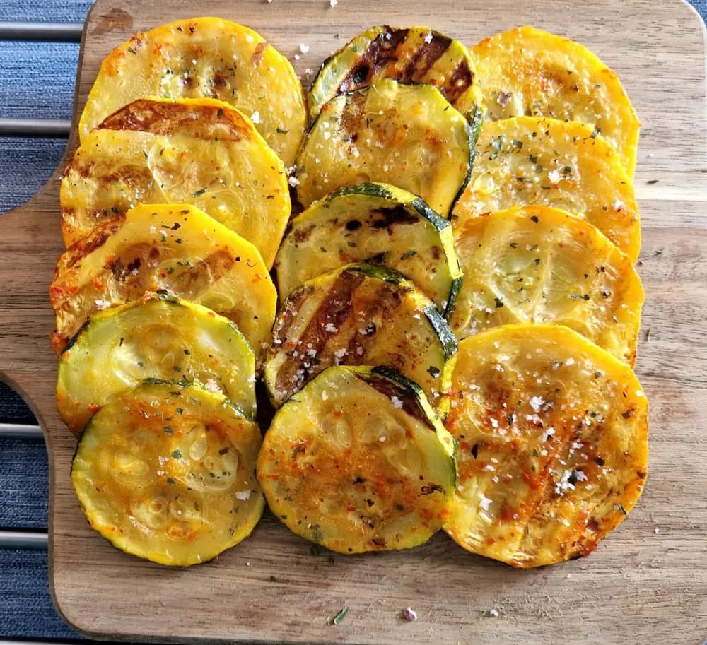 Image Courgettes Marinées à la Plancha