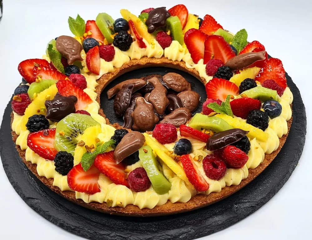 Image Couronne aux Fruits de Saison