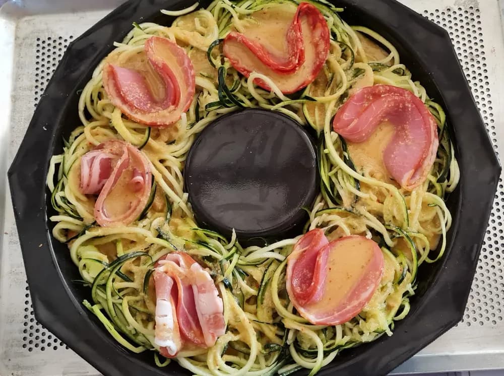 Image Couronne de Tagliatelles aux Courgettes 17