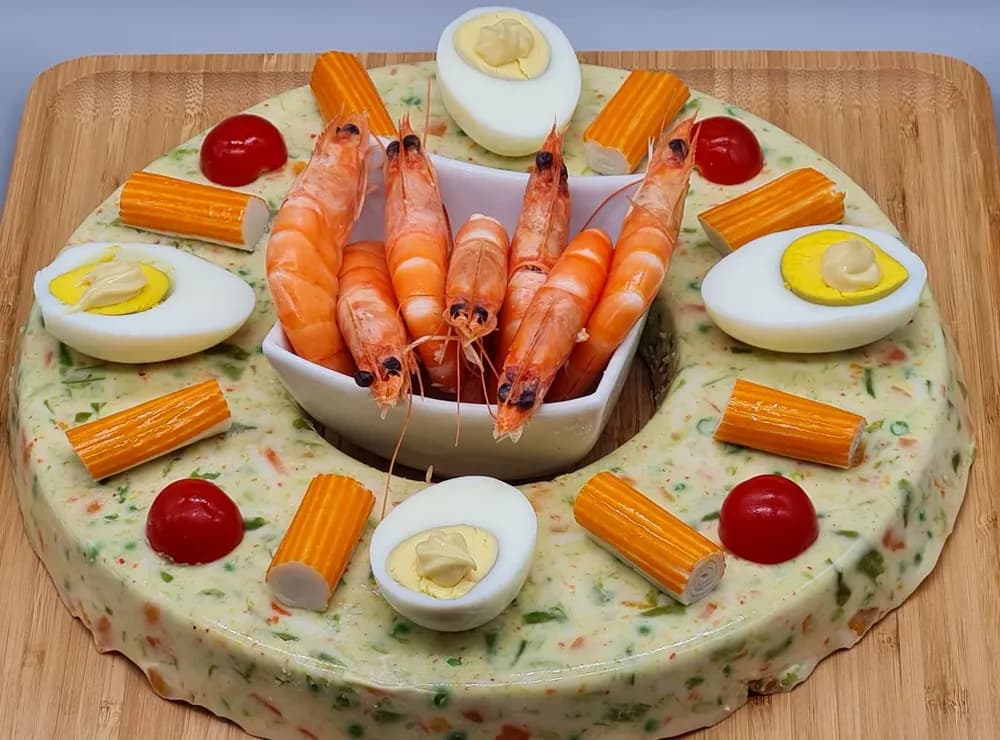Image Couronne Macédoine Surimi