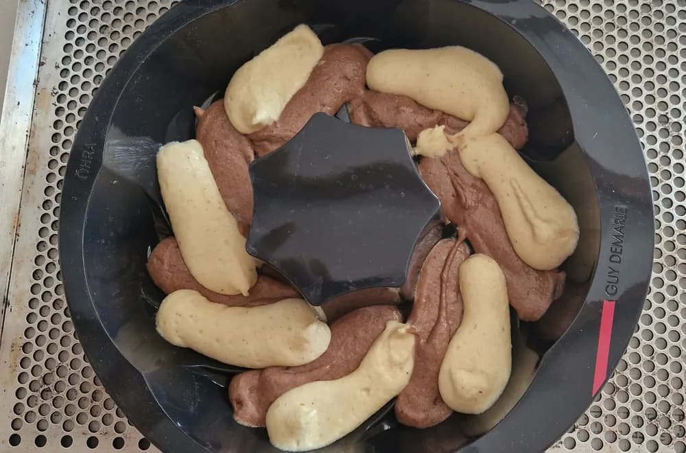Image Couronne Marbrée au Chocolat 19