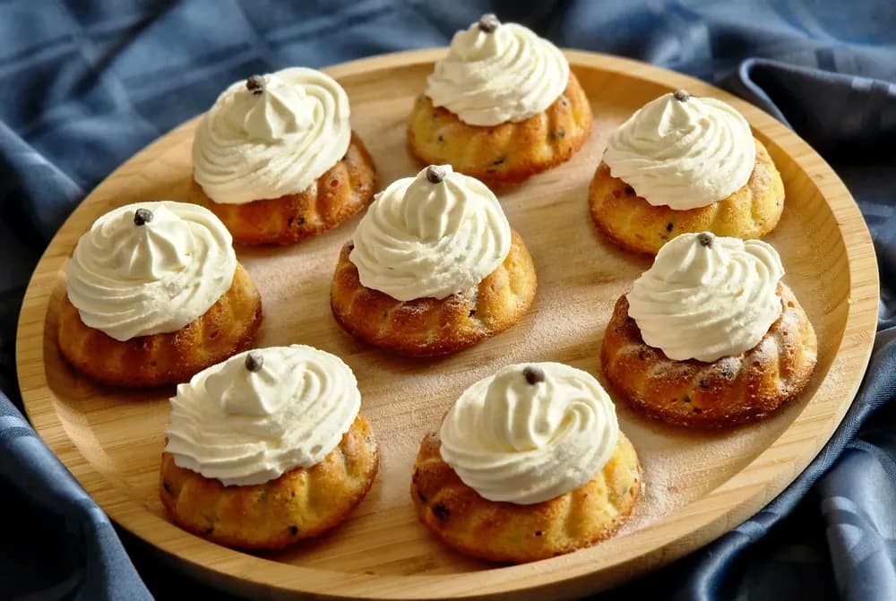 Image Couronnes Torsadées Poire Chocolat