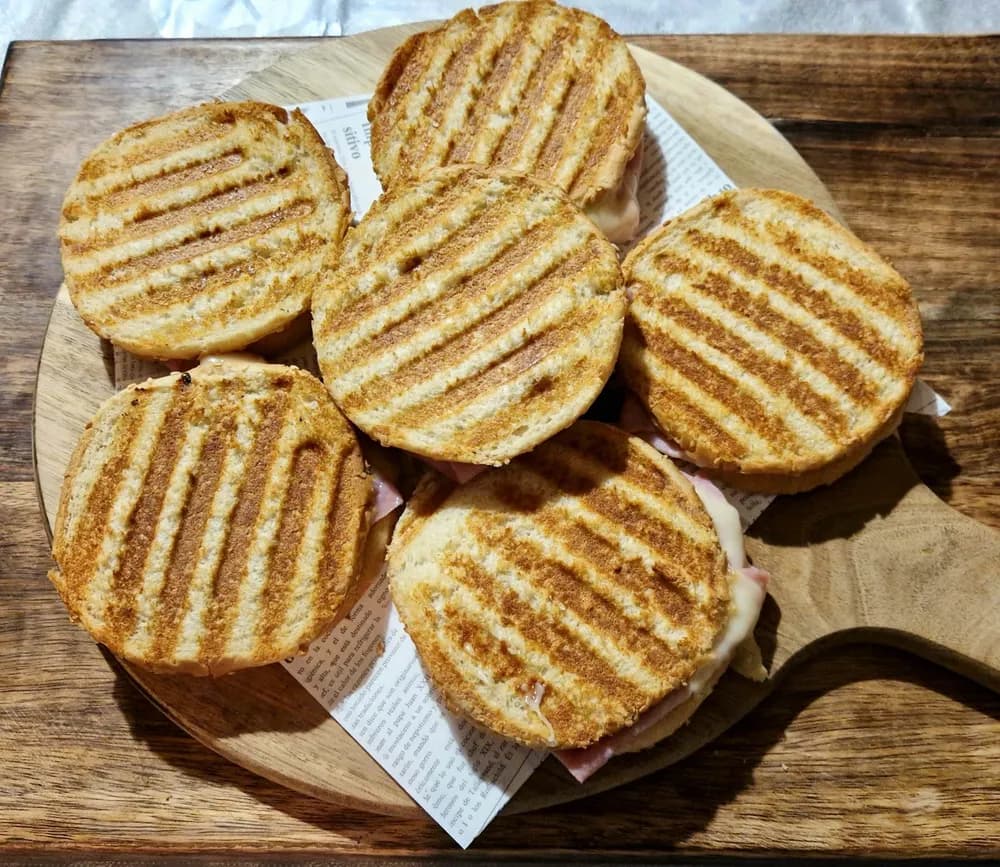 Image Croque Burger à la Raclette