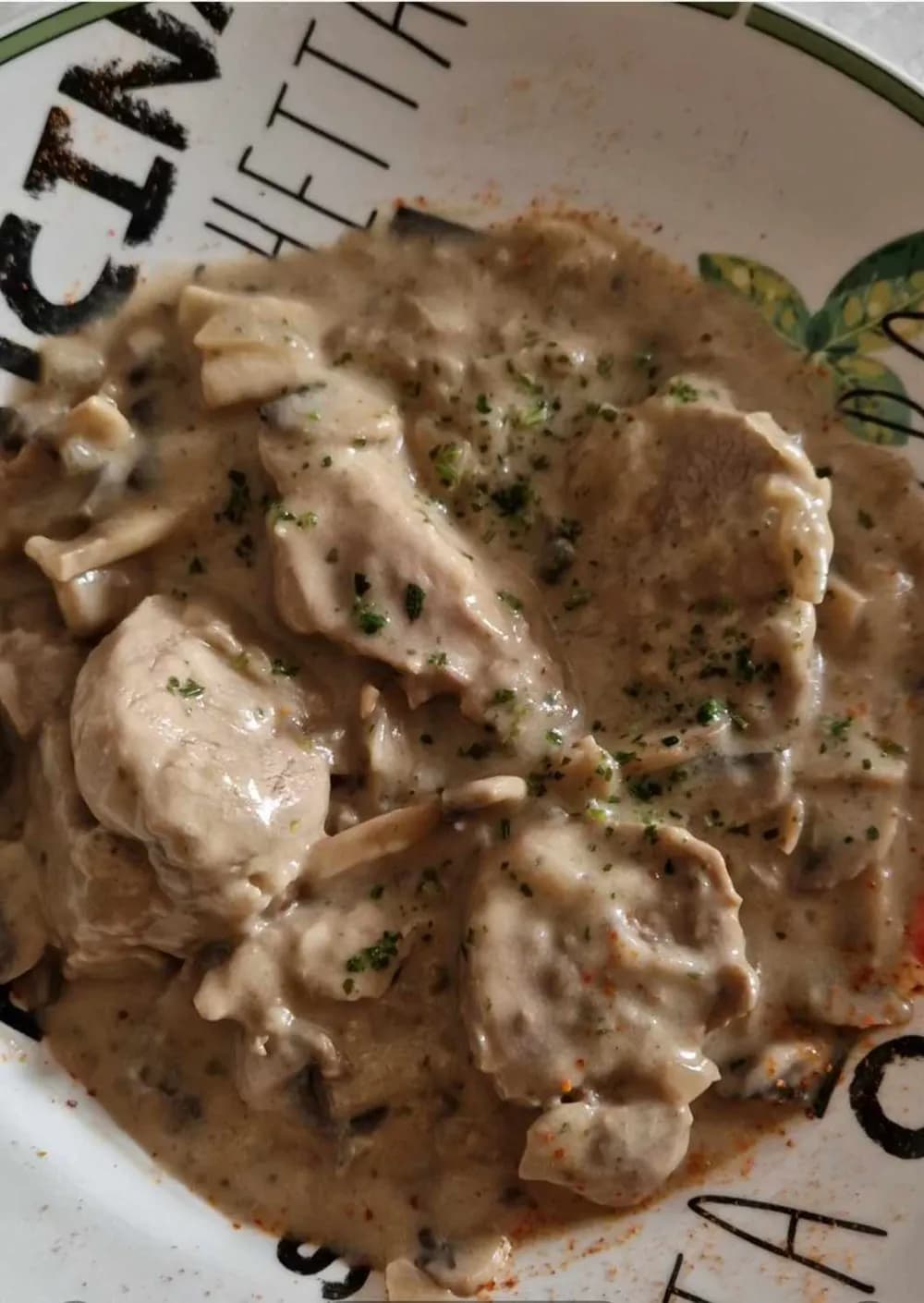 Image Filet Mignon Sauce Madère Champignons