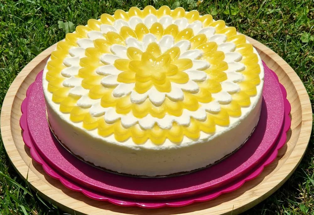 Image Fleur Ananas Chocolat Blanc