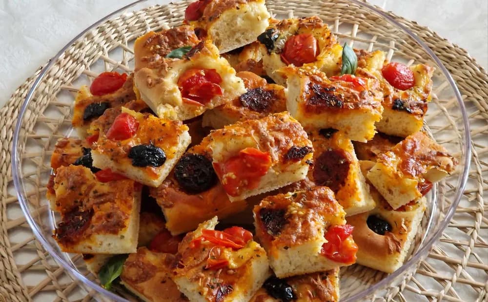 Image Focaccia Chorizo Tomates