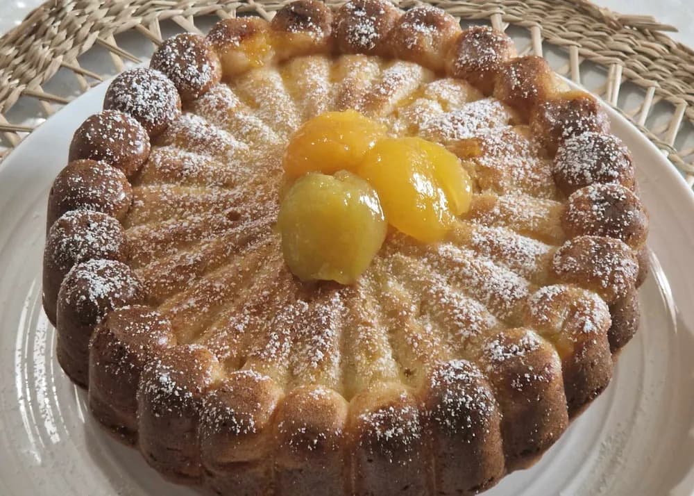 Image Gâteau au Yaourt et Abricots