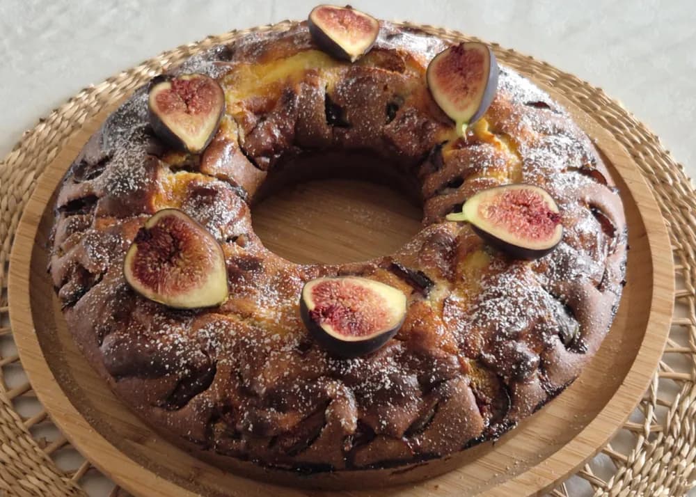 Image principale Gâteau Moelleux aux Figues