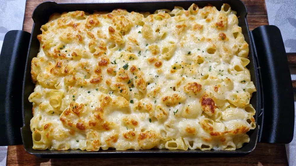 Image Gratin de Pâtes aux Œufs