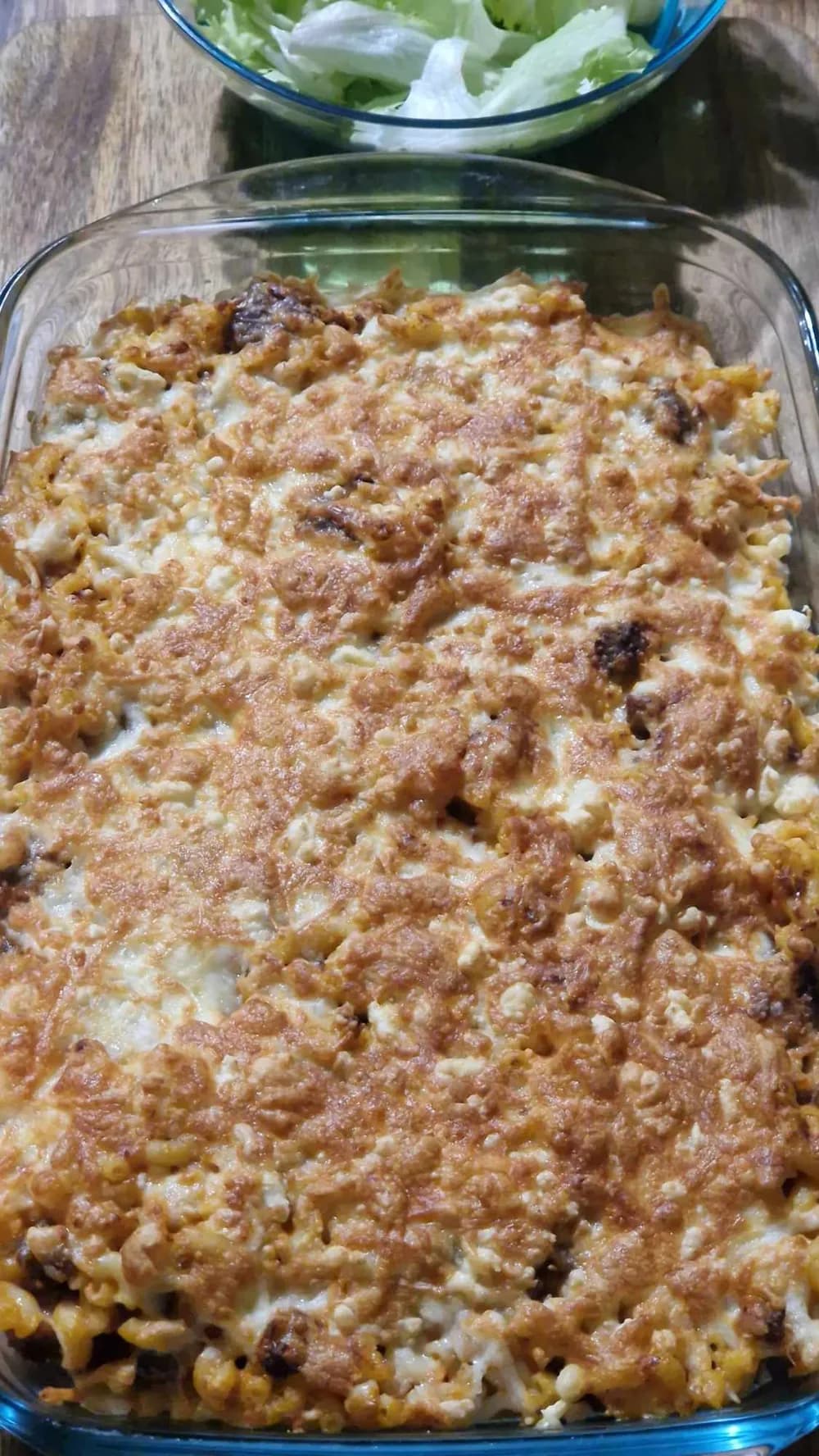 Image Gratin de Pâtes Bœuf Tomates