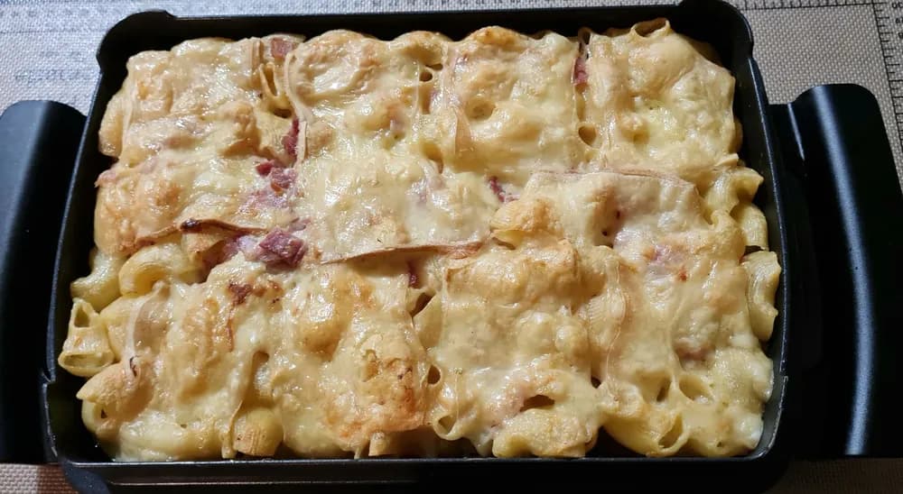 Image Gratin de Pâtes du Dimanche Soir