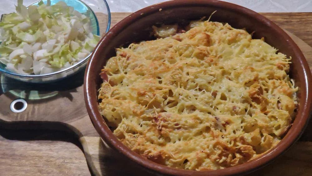 Image Gratin de Pâtes Jambon Fromage 12