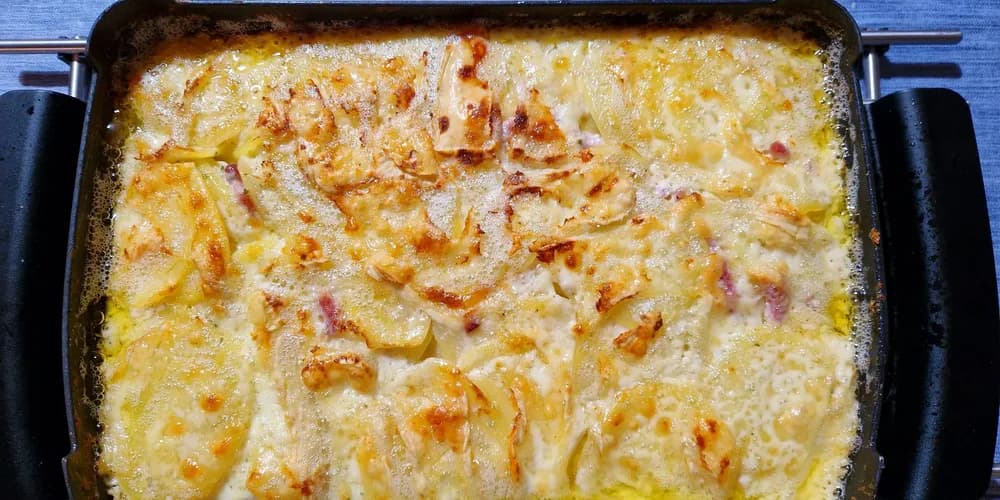 Image Gratin de Pommes de Terre Façon Tartiflette