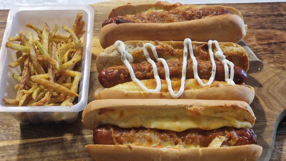 Image Hot Dog à la Chipolata Gratiné