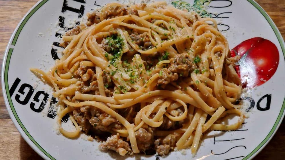 Image Linguine Bolognaise