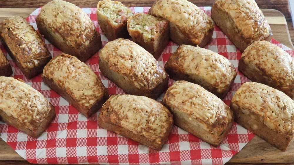 Image Mini Cakes Jambon Emmental