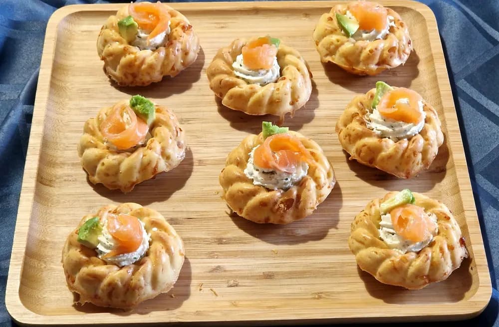 Image Mini Couronne Saumon Chantilly