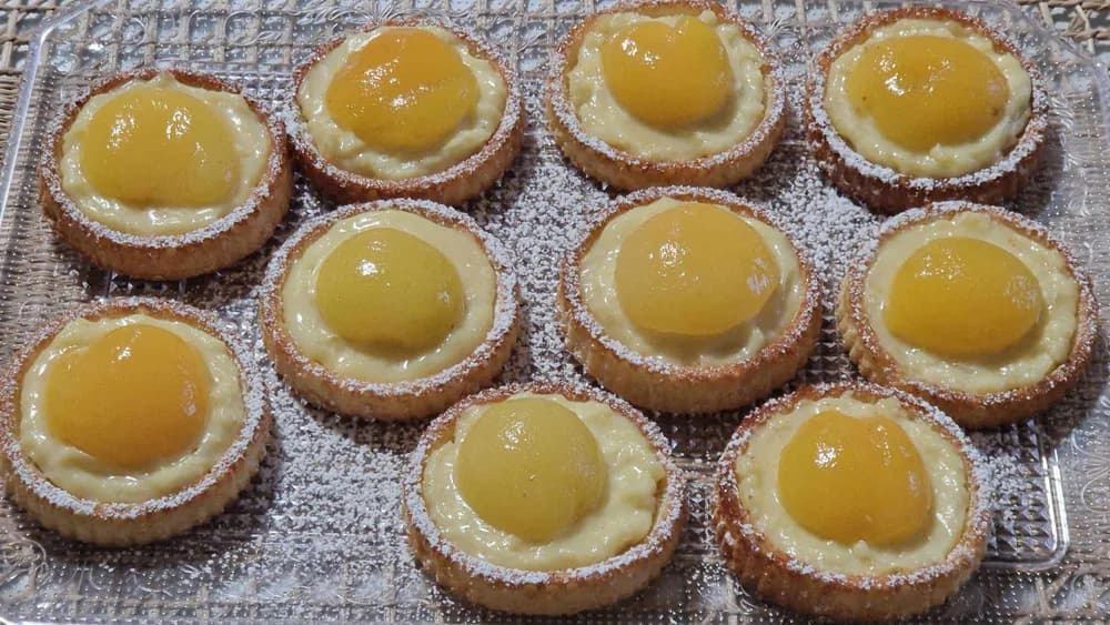 Image Mini Tartelettes Renversées à l’Abricot