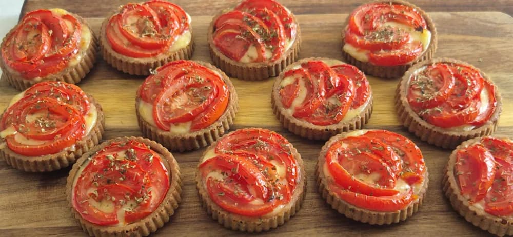 Image Mini Tartes à la Tomate