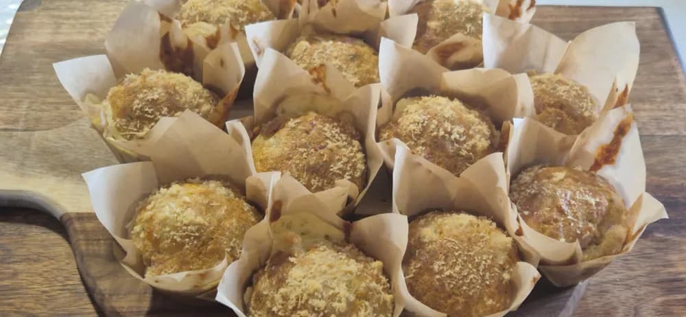 Image principale Muffins Bacon Raclette