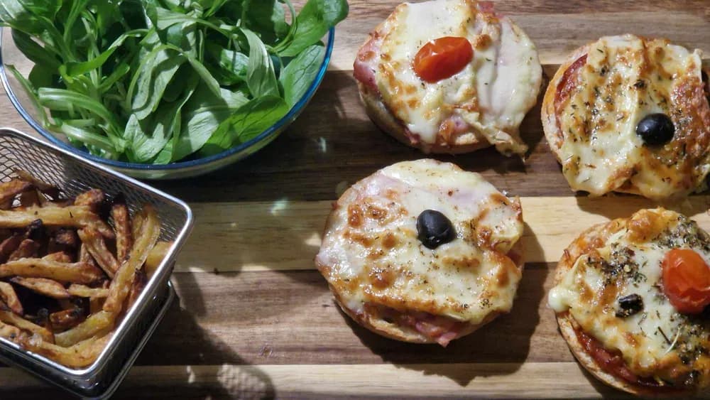 Image Muffins Nature Façon Pizza