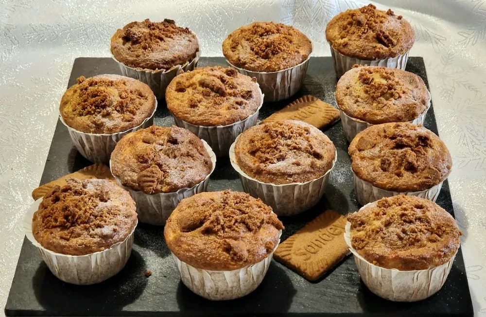 Image Muffins Pommes Spéculoos