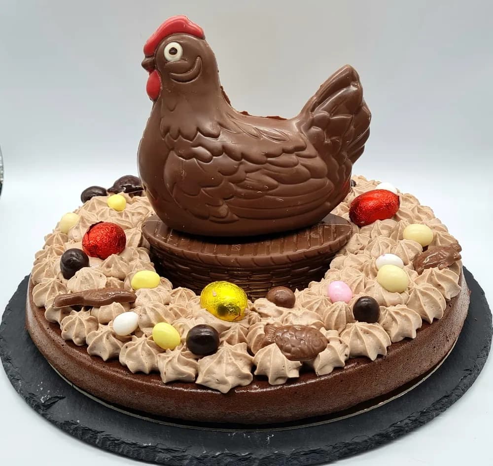 Image Nid de Pâques au Chocolat