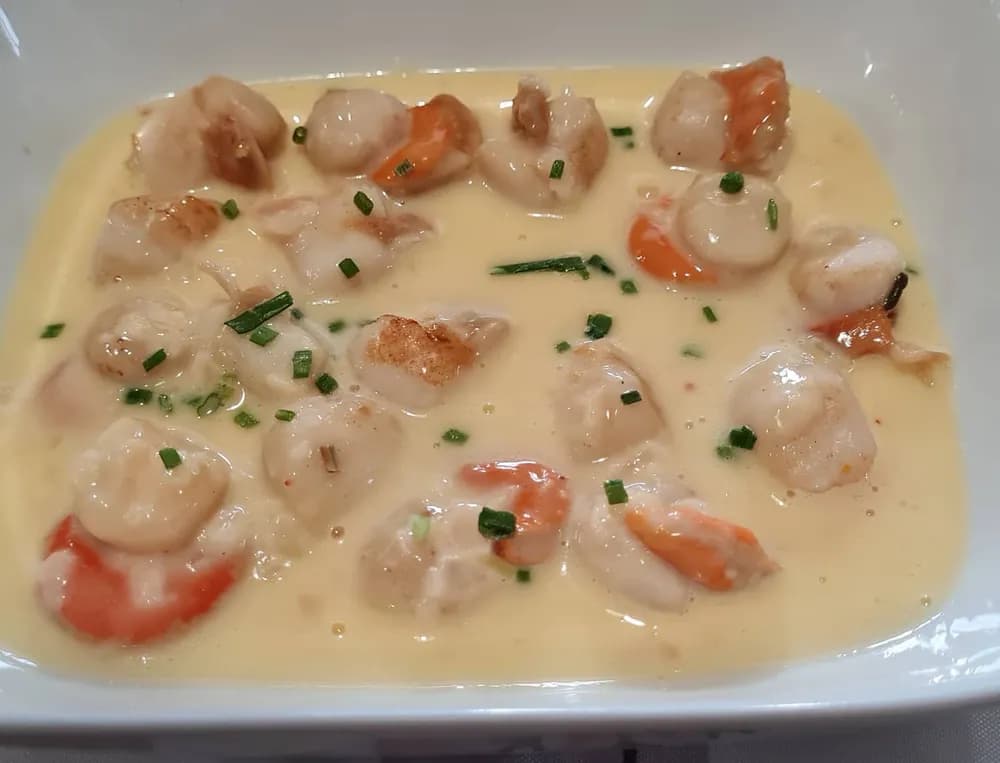 Image Noix de St Jacques Sauce Beurre Blanc