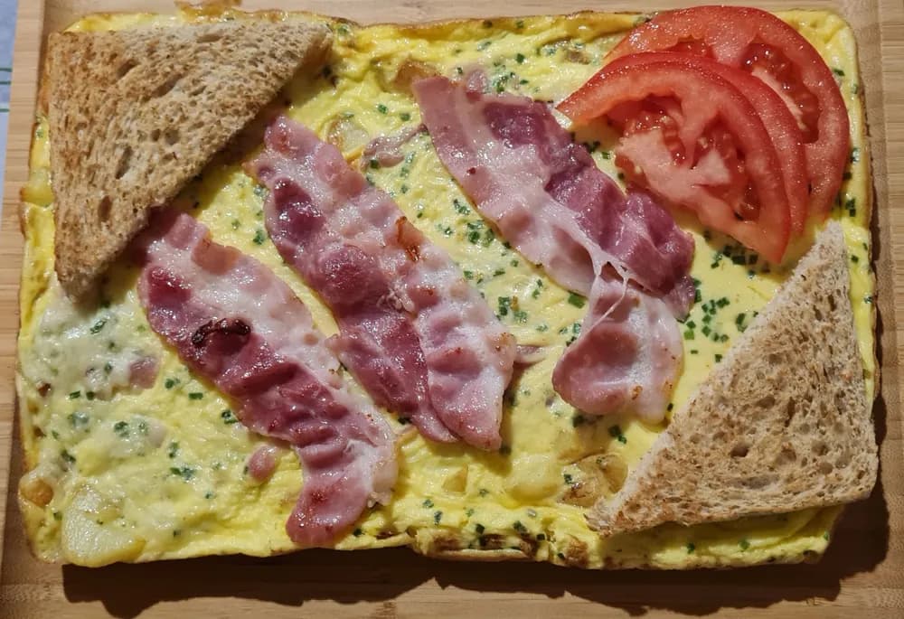Image Omelette Rustique