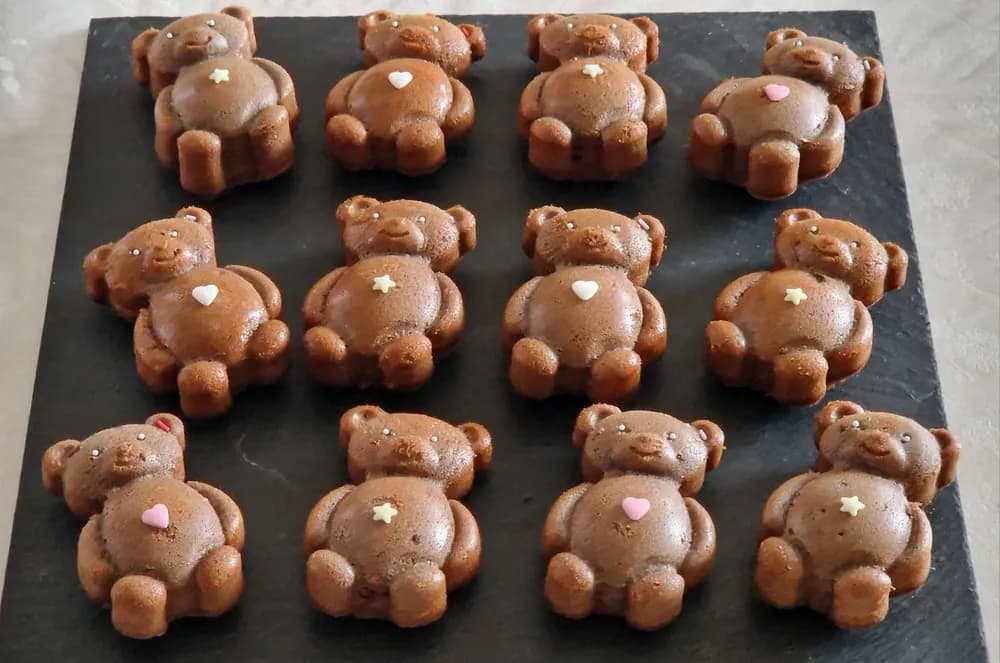Image Oursons Moelleux au Chocolat