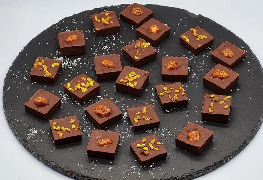 Image Petits Cubes Chocolat Spéculoos