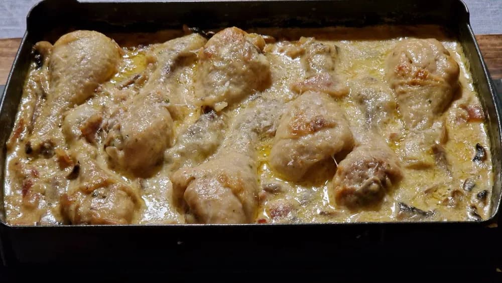 Image Pilons de Poulet à la Crème de Comté