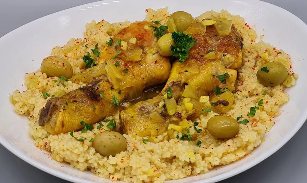 Image Pilons de Poulet à la Semoule