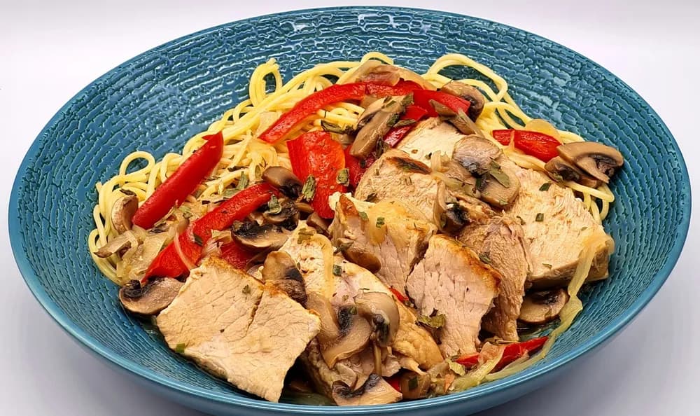 Image Rouelle de Porc aux Champignons