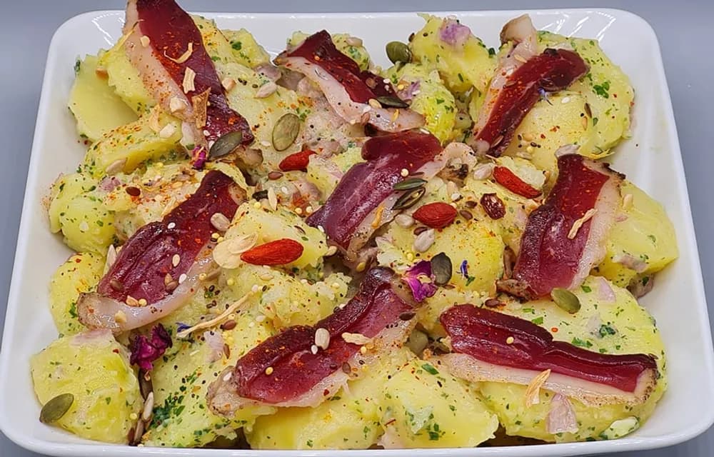 Image Salade de Pommes de Terre au Magret Fumé