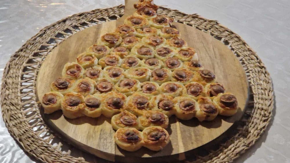 Image Sapin Feuilleté à la Saucisse