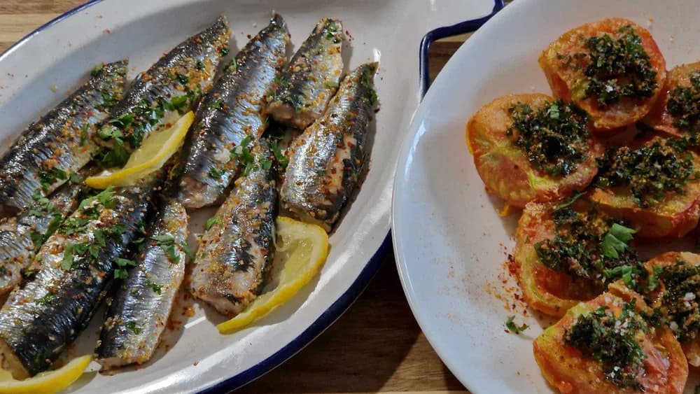 Image Sardines et Tomates Provençales