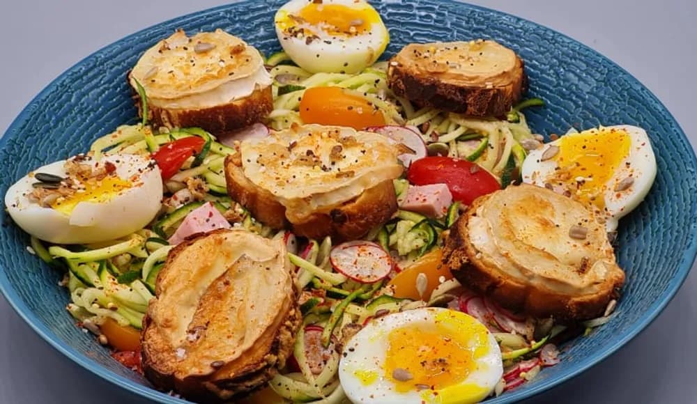 Image Spaghettis de Courgettes au Chèvre