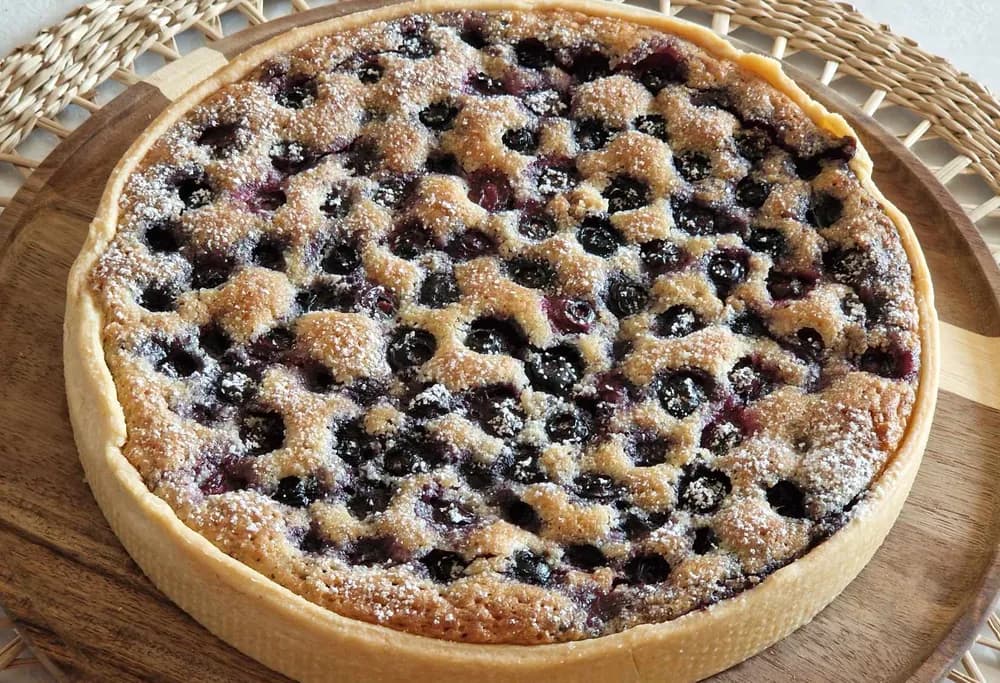 Image Tarte Amandine aux Myrtilles