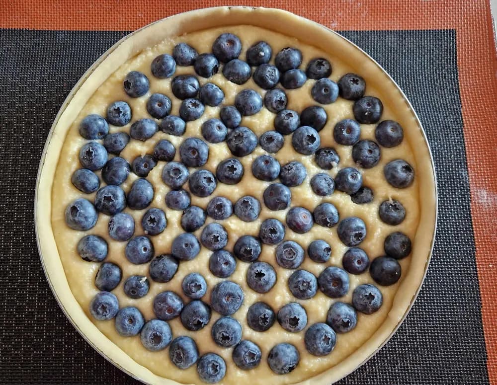 Image Tarte Amandine aux Myrtilles 14