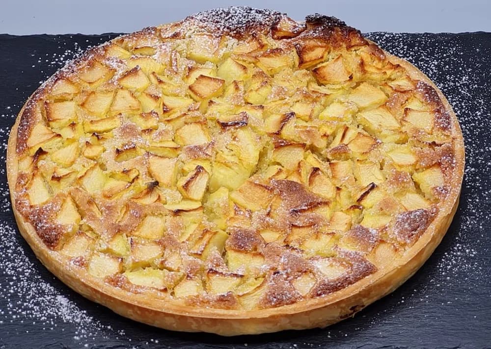 Image Tarte Amandine aux Pommes